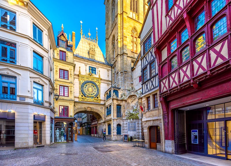 Gros-Horloge - astronomische Uhr in Rouen - ©Ekaterina Belova - stock.adobe.com