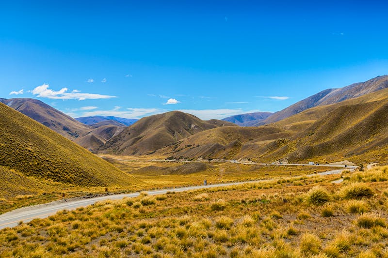 Lindis Pass in der Region Otago - Neuseeland - ©Lab_Photo - stock.adobe.com