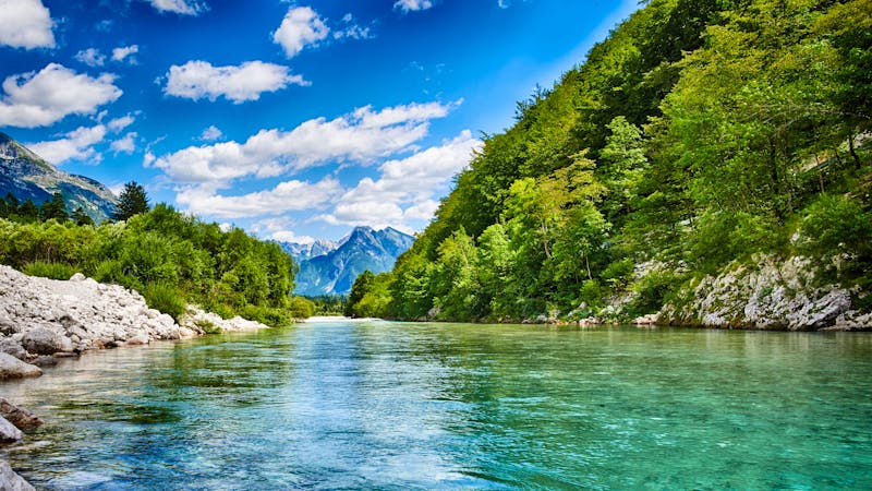 Fluss Soca in den Julischen Alpen - ©DG - stock.adobe.com