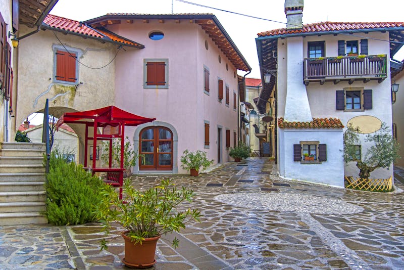 Smartno in der slowenischen Weinregion Goriska Brda - ©precinbe - stock.adobe.com
