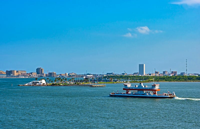Fährüberfahrt über die Galveston Bay - ©nektofadeev@gmail.com - stock.adobe.com