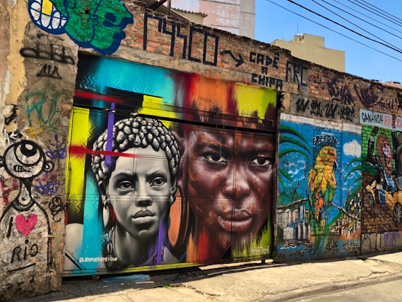 Straßenkunst in Rio de Janeiro - ©Sabine Letzybyll - Eberhardt TRAVEL