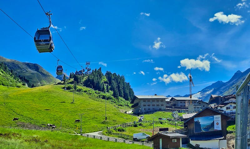 Seilbahn in Obergurgl - ©Betina Marinow - Eberhardt TRAVEL