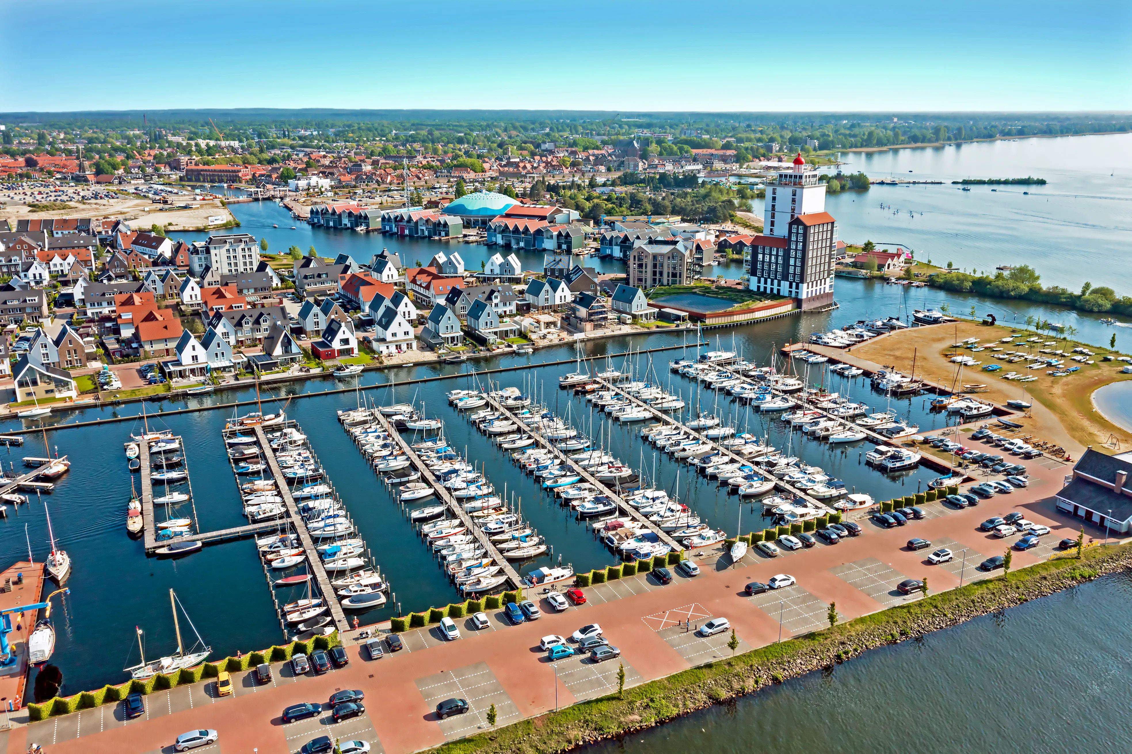 Luftaufnahme von Harderwijk &ndash; &copy; Nataraj - stock.adobe.com