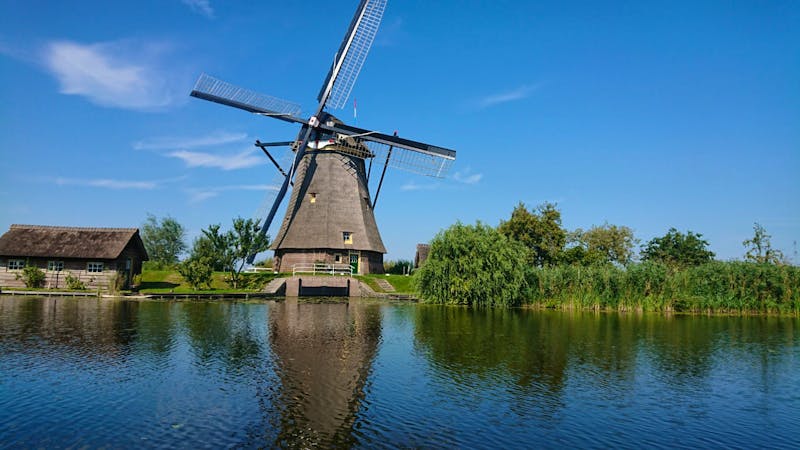 Historische Windmühle in Kinderdijk - ©Dr. Michael Krause - Eberhardt Travel