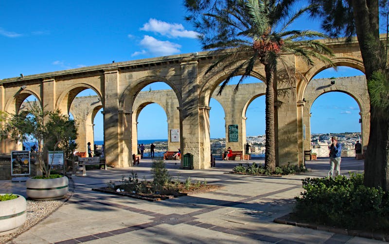 Upper Baracca Garten in Valletta  - ©Anthony - stock.adobe.com