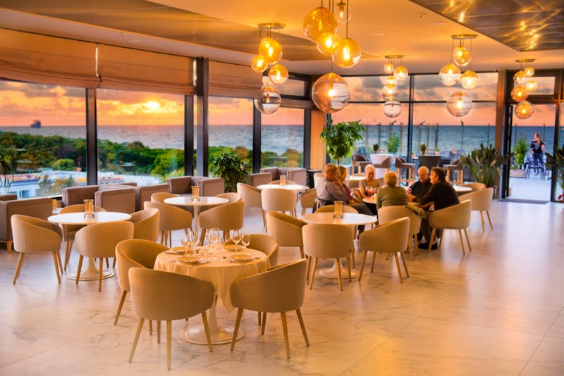 Café in der 11. Etage des Hotels Olymp 4 - ©IdeaSpa