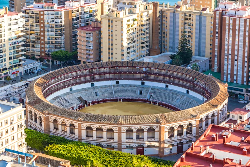 Stierkampfarena Plaza de Toros de Málaga in Malaga - ©Katatonia - stock.adobe.com
