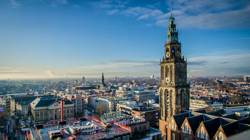 Blick auf die Martinikirche, Groningen &ndash; &copy; Rik - stock.adobe.com