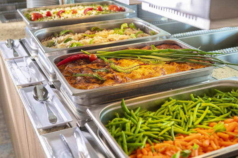 Buffet im Hotel Olymp 4 – ©IdeaSpa