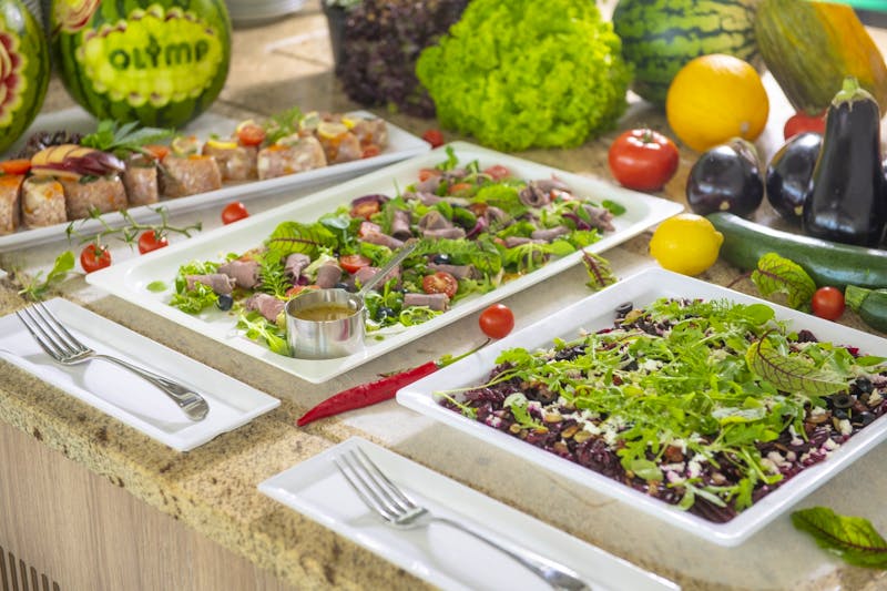 Buffet im Hotel Olymp 4 – ©IdeaSpa