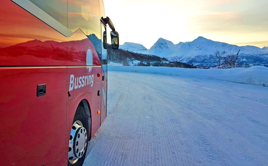 Busfahrt von Tromsö nach Schwedisch Lappland – © Martin Büchner - Eberhardt TRAVEL