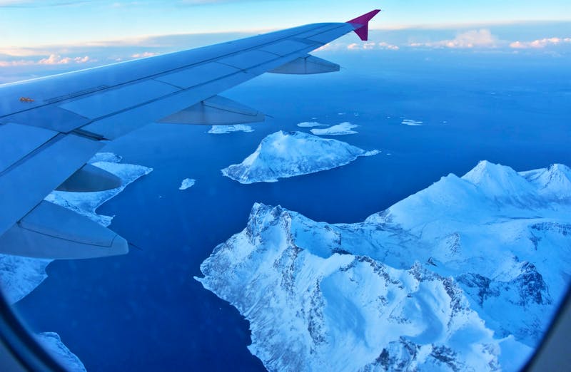 Flug über Nord-Norwegen im Winter - ©Martin Büchner - Eberhardt TRAVEL