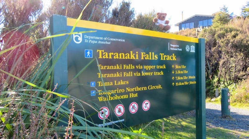 Wanderung im Tongariro Nationalpark - Taranaki Falls - ©Rico Manns - Eberhardt TRAVEL