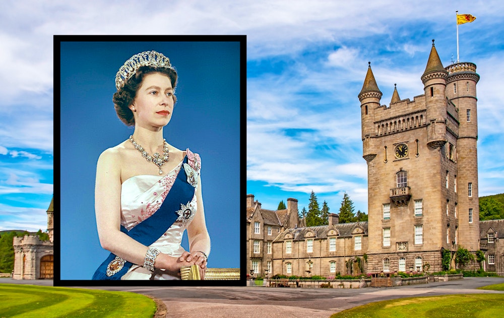 Queen Elizabeth & Balmoral Castle – © Library and Archives Canada