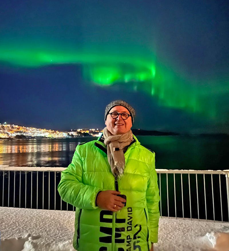 Polarlichter über Harstad - ©Philipp Schmitz - Eberhardt TRAVEL