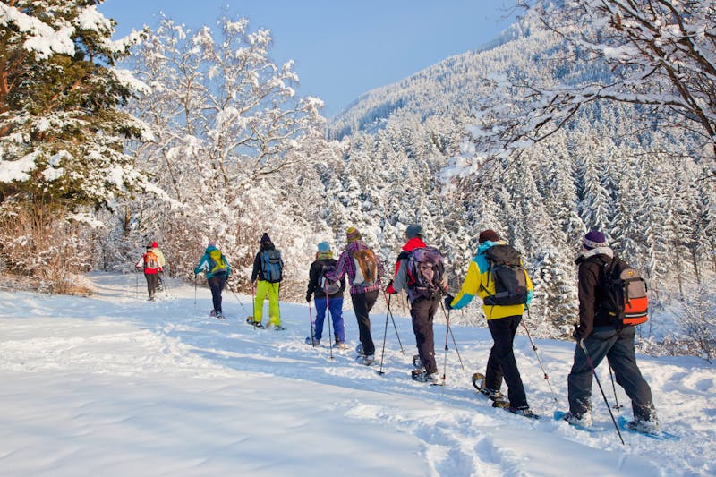 Schneeschuhwanderung  - ©topshots - stock.adobe.com