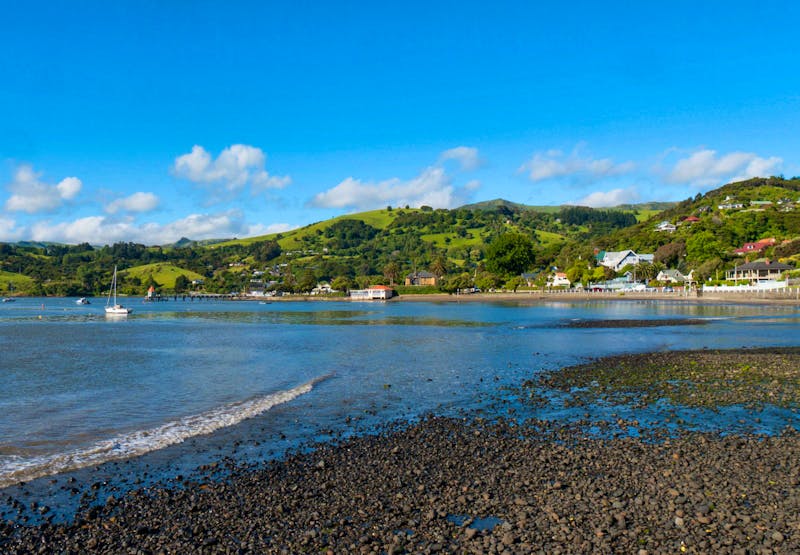 Akaroa auf der Banks Peninsula - ©Anna Stiebing