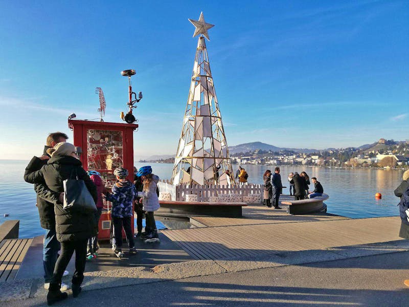 Winterstimmung in Montreux am Genfersee - ©Gisela Gerlach - Eberhardt TRAVEL