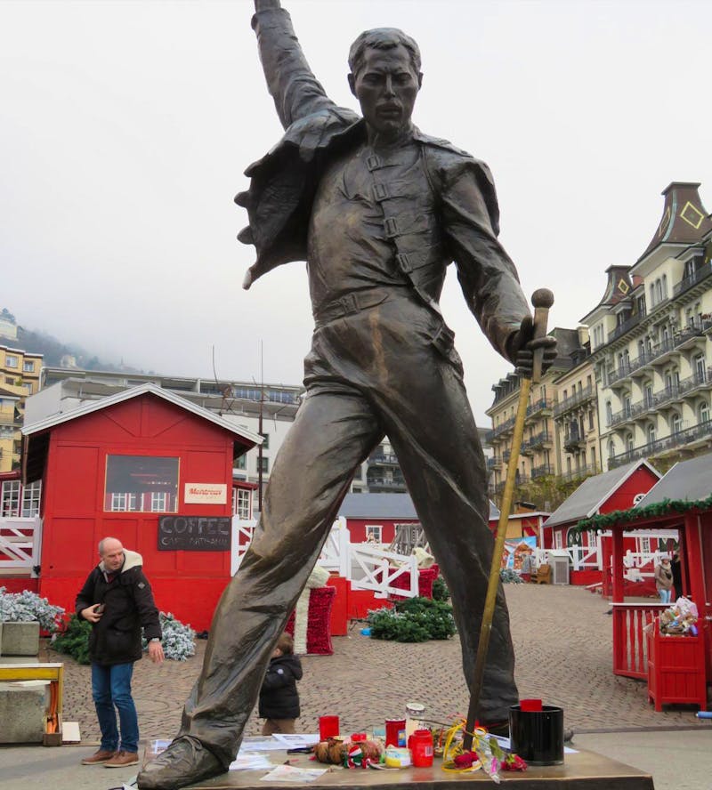 Freddy Mercury Denkmal in Montreux - ©Annette Weise - Eberhardt TRAVEL