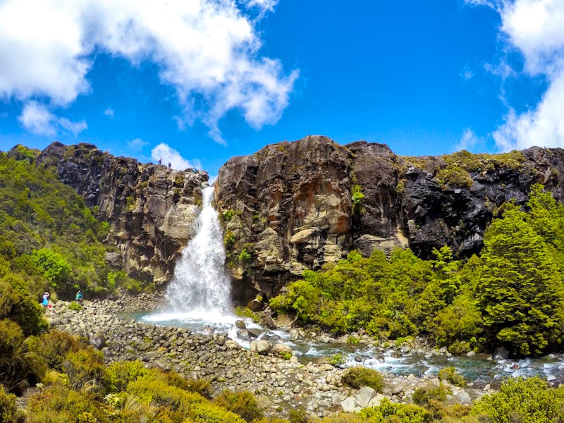 Taranaki Falls im Tongariro Nationalpark - ©Juliane Voigt - Eberhardt TRAVEL