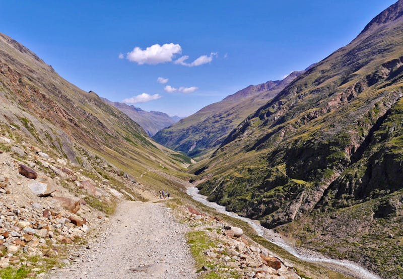 Wanderweg von Vent zur Martin Busch Hütte - ©Betina Marinow - Eberhardt TRAVEL