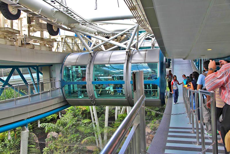 Gondel des Riesenrads Singapore Flyer - ©Kristin Weigel - Eberhardt TRAVEL