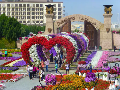 Miracle Gardens in Dubai &ndash; &copy; Sylvia Sann - Eberhardt TRAVEL