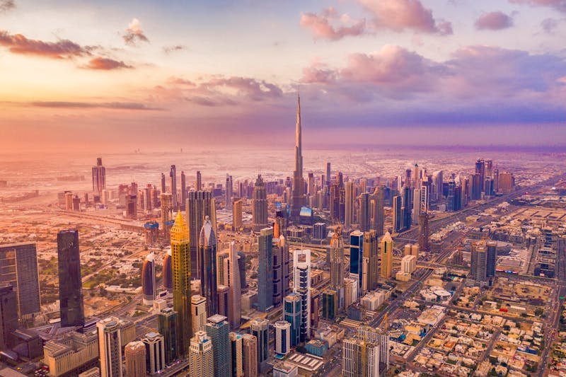 Dubai Downtown mit dem Burj Khalifa - ©tampatra - stock.adobe.com