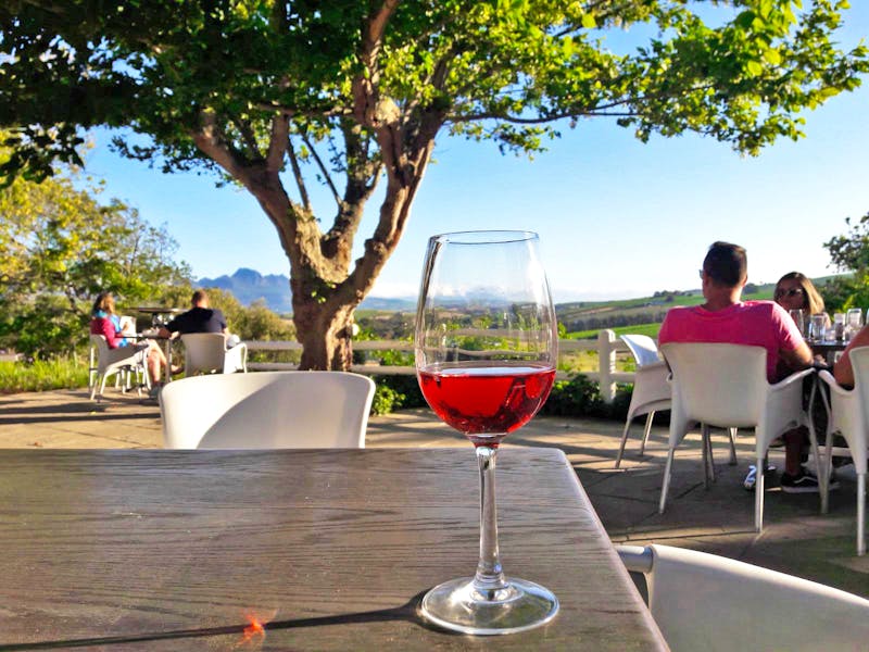 Entspannung und Wein im Devon Valley Hotel - ©Annett Müller - Eberhardt TRAVEL