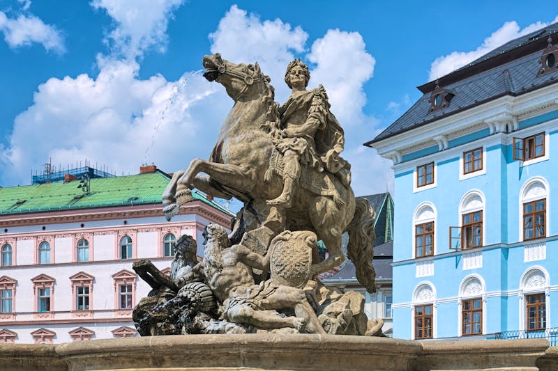 Caesar Brunnen in Olomouc - Olmütz - ©Mikhail Markovskiy, 2019 - stock.adobe.com