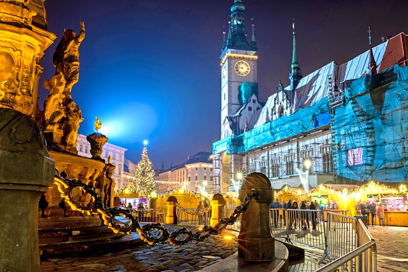 Weihnachtsmarkt in Olomouc - Olmütz - ©vlad - stock.adobe.com