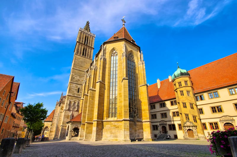 Rothenburg ob der Tauber  - Stadtkirche St. Jakob - &copy;LianeM - stock.adobe.com