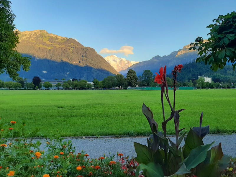 Interlaken - Blick auf die Jungfrau - ©Katrin Deutschbein
