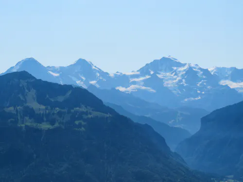 137 Hader Kulm - Eiger, Mönch und Jungfrau &ndash; &copy; Annette Weise