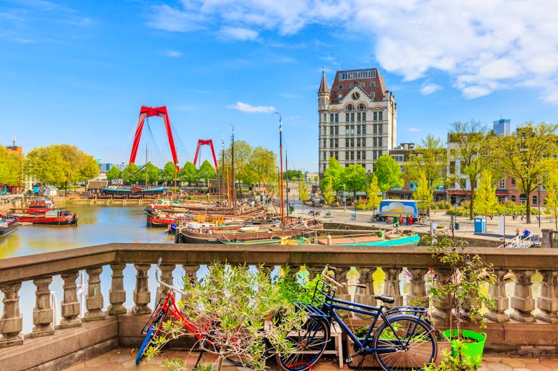 View of Oude Haven in Rotterdam From A Balcony - ©Z. Jacobs - stock.adobe.com
