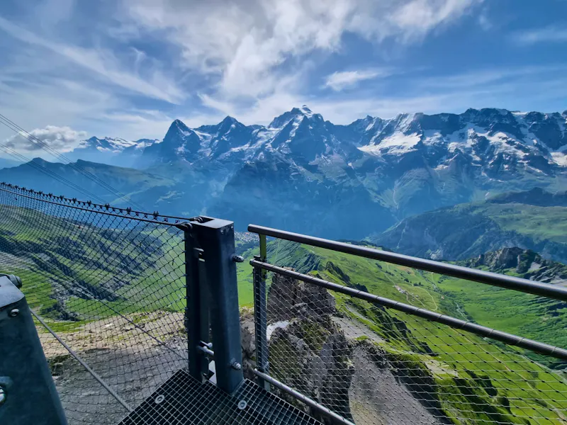 Fahrt zum Schilthorn... (Station 