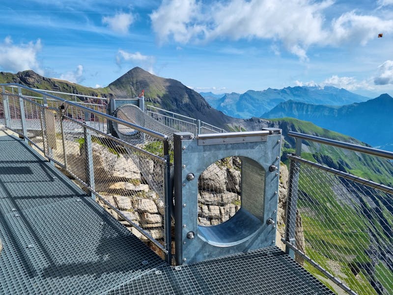 Fahrt zum Schilthorn... (Station 