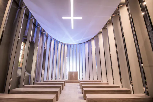 Leuchtenburg Die Porzellankirche &ndash; &copy; Stiftung Leuchtenburg