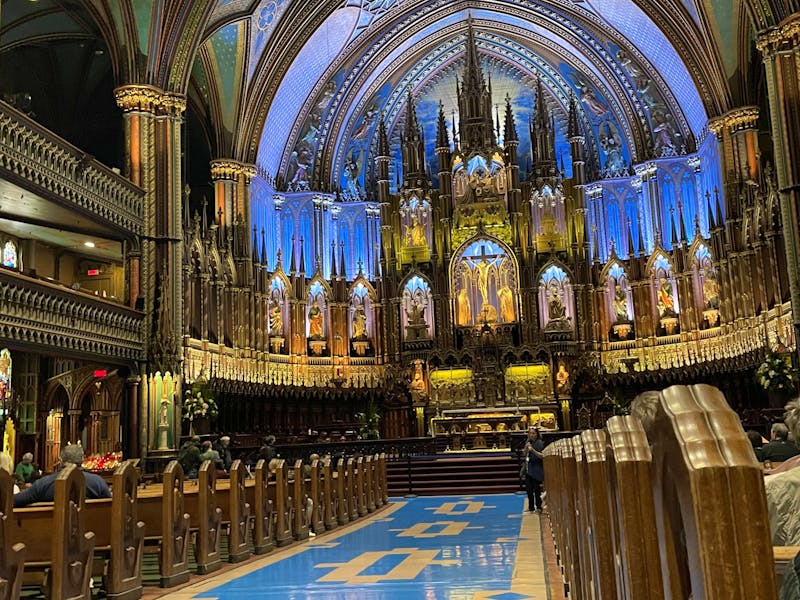 Altar der Notre Dame in Montreal - ©Dennis Teichmann