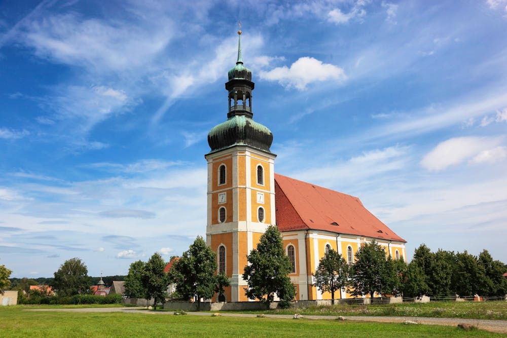 Wallfahrtskirche Rosenthal in Ralbitz-Rosenthal, Landkreis Bautz &ndash; &copy; Bildagentur-o - stock.adobe.com