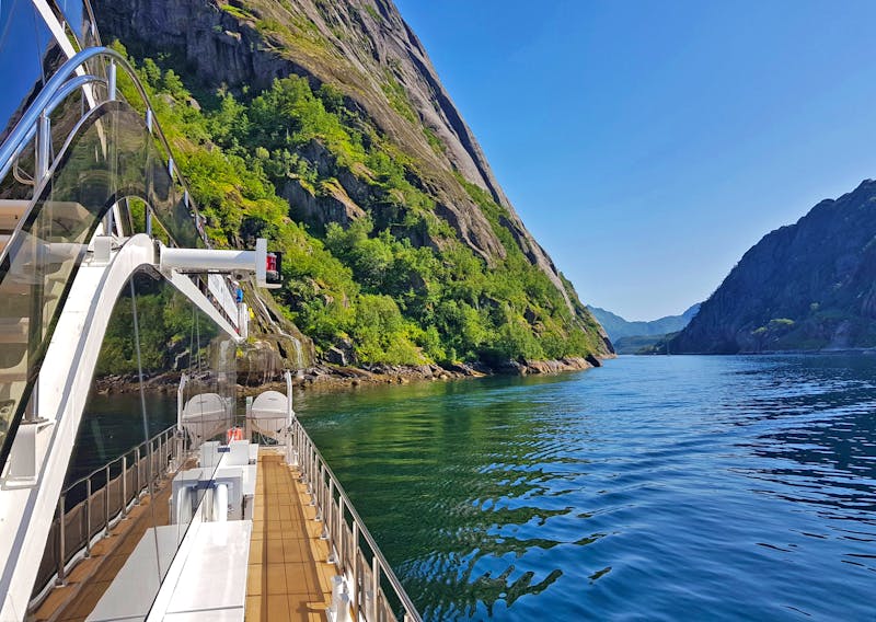 Kreuzfahrt mit dem Hybridschiff im Trollfjord - ©Martin Büchner - Eberhardt TRAVEL