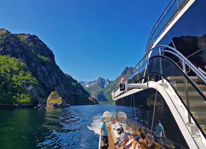 Kreuzfahrt mit dem Hybridschiff im Trollfjord - ©Martin Büchner - Eberhardt TRAVEL