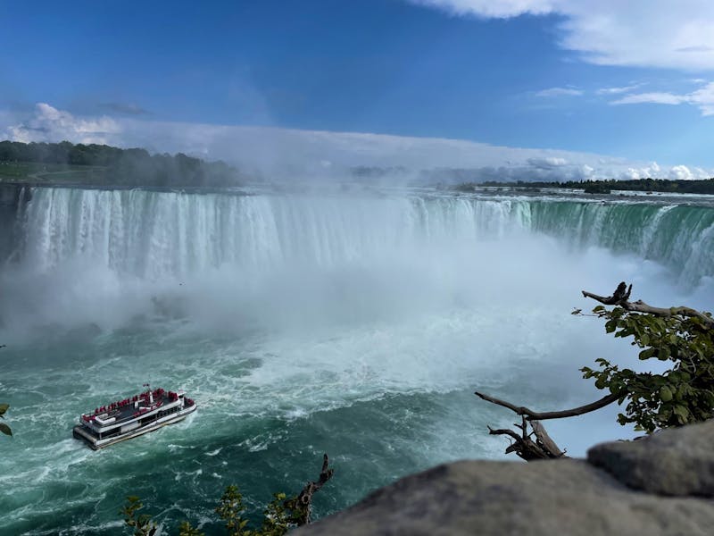 Blick auf die Niagarafälle - ©Dennis Teichmann