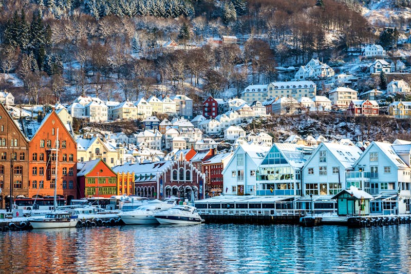 Bergen im Winter - Norwegen - ©tan4ikk - stock.adobe.com