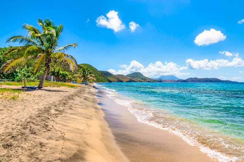 Traumstrand auf der Karibikinsel Saint Kitts - ©napa74 - stock.adobe.com