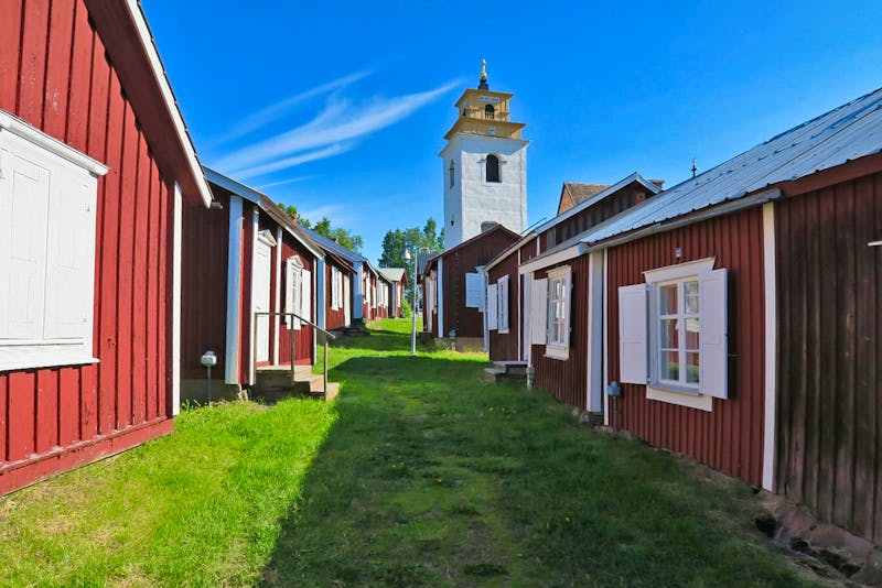 Typische Schwedenhäuser in Lulea - ©Norbert Birner - Eberhardt TRAVEL