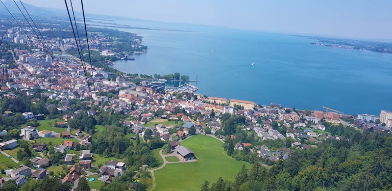 Blick vom Pfänder auf Bregenz - ©Eberhardt TRAVEL GmbH - Marion Kottlos