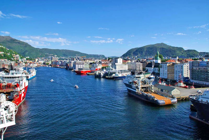 Hafen von Bergen in Norwegen - ©Maria Drewans - Eberhardt TRAVEL