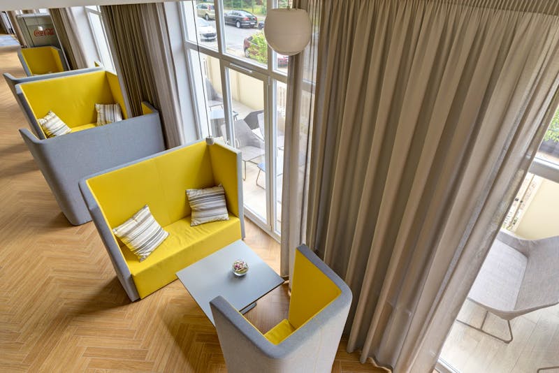 Hotel Drei Inseln (Trzy Wyspy) in Swinemünde - Lobby im Hotel Drei Inseln – ©IdeaSpa